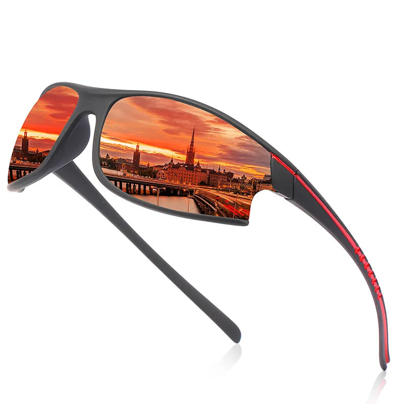 Men's Polarized Sunglasses Sports Sunglasses Dustproof Glasses Cycling Glasses To The Spot Motorcycle Running Fishing-WAYBIKER
