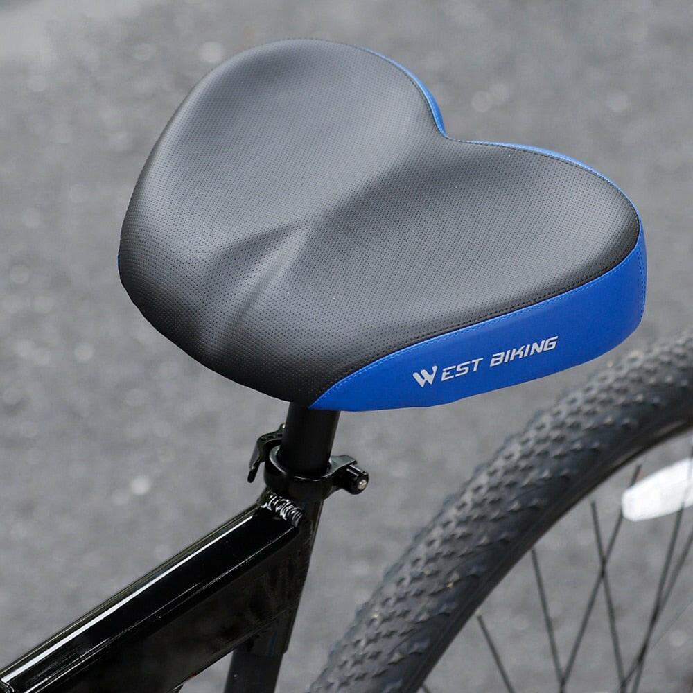Bicycle Saddle Ergonomic Bicycle Replacement Saddle Soft Thicken Road Bike Cushion Riding Comfortable Shockproof Cycling Seat-WAYBIKER