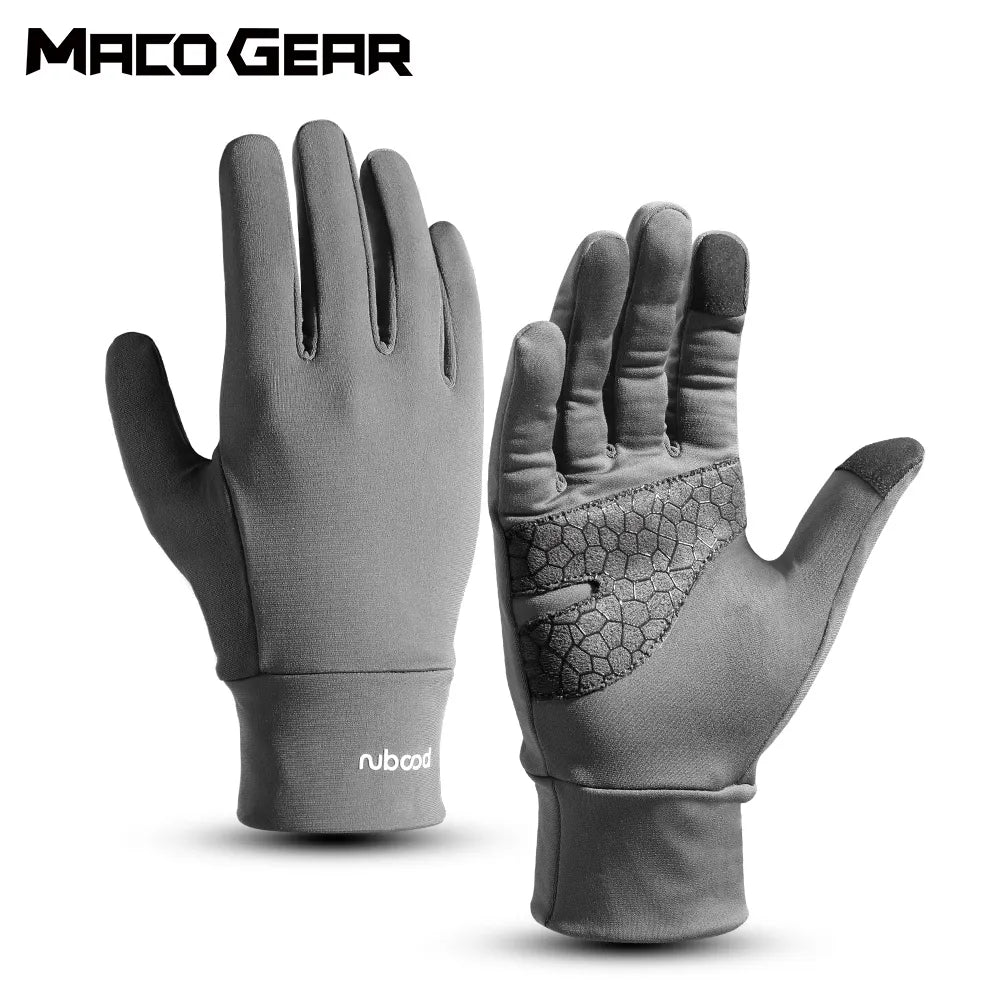 Cycling Gloves Men Winter Touch Screen Warm Sports Running Skiing Hiking Riding Driving Motorcycle Bicycle Non-Slip Glove  Women-WAYBIKER