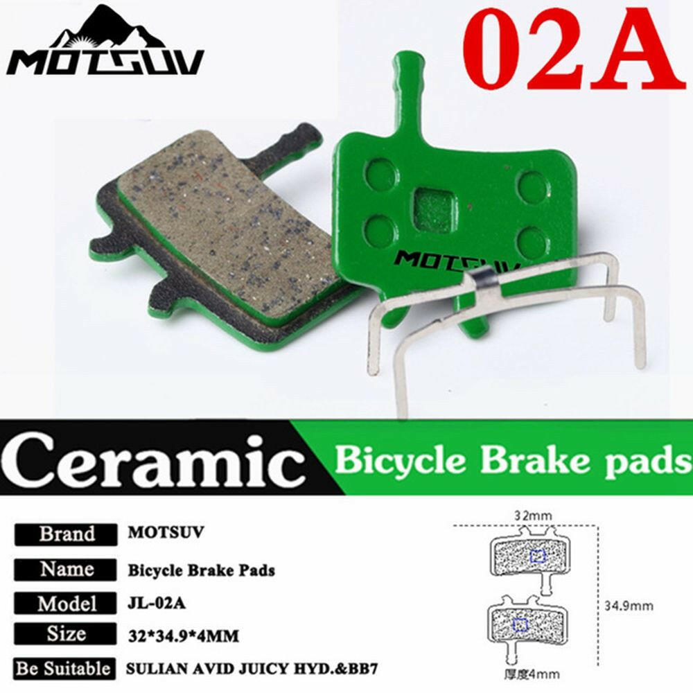 1 Pair Bicycle Ceramics Disc Brake Pads Multi-style For Multi MTB Hydraulic Disc Brake Bicycle Pads