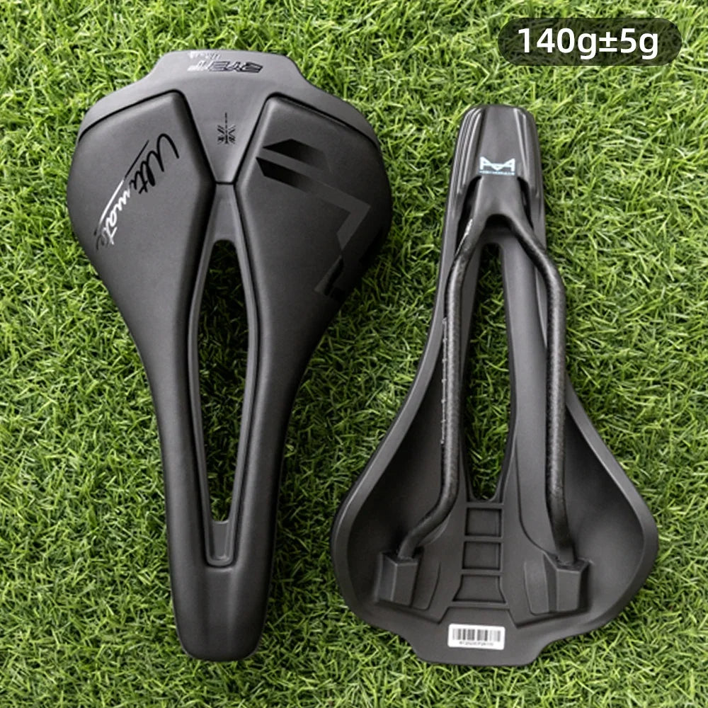 RYET Full Carbon Bike Saddle Ultralight Racing Bike Seating Saddles 115g 7x9mm Road Bicycle Seat Cushion Cycling Accessories