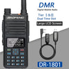 Baofeng DR-1801 Walkie Talkie DMR Two Way Radio Dual Band Tier I Tier II Dual Time Slot Uhf Digital Poste Radio