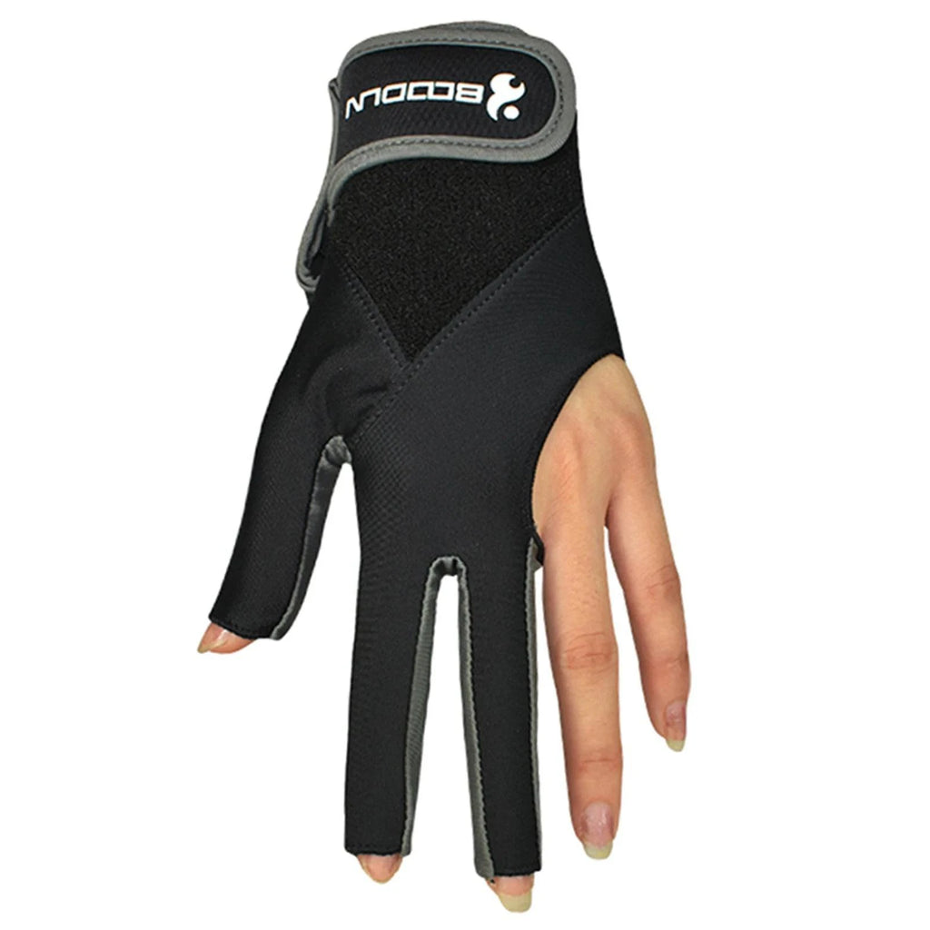 1 PCS Pool Cue Gloves Billiard Three Cut Gloves Left Hands Gloves Billiard Accessories-WAYBIKER