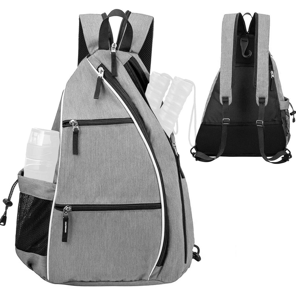 Pickleball Backpack Adjustable Sling Bag Water-resistant Tennis Racket Bag for Pickleball Tennis Badminton Gym Bag-WAYBIKER