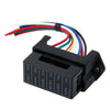 6 Way DC32V Circuit Car Trailer Auto Blade Fuse Box Block Holder ATC ATO 2-input 6-ouput Wire Car Accessories-WAYBIKER