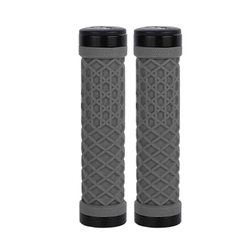 ODI Silicone Bicycle Grips Durable Non-Slip Ergonomic Soft Rubber MTB Grip With Handlebars Locking End Cycling Accessories-WAYBIKER