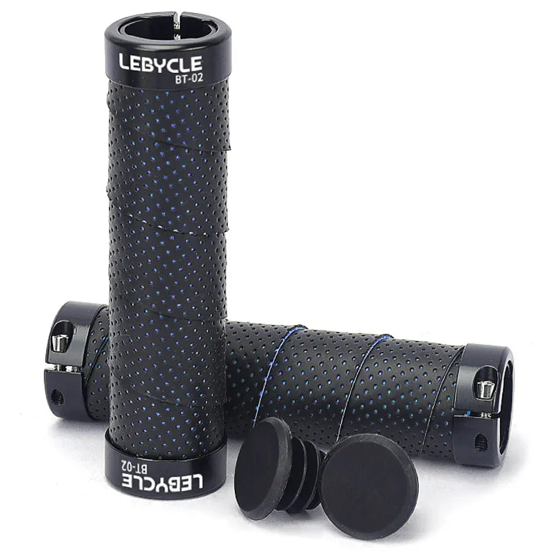 Lebycle 1Pair Bicycle Handlebar Grips Soft 22.2mm MTB Handle Lock Grips Comfortable Shockproof Bike Tape Grip Bicycle Parts
