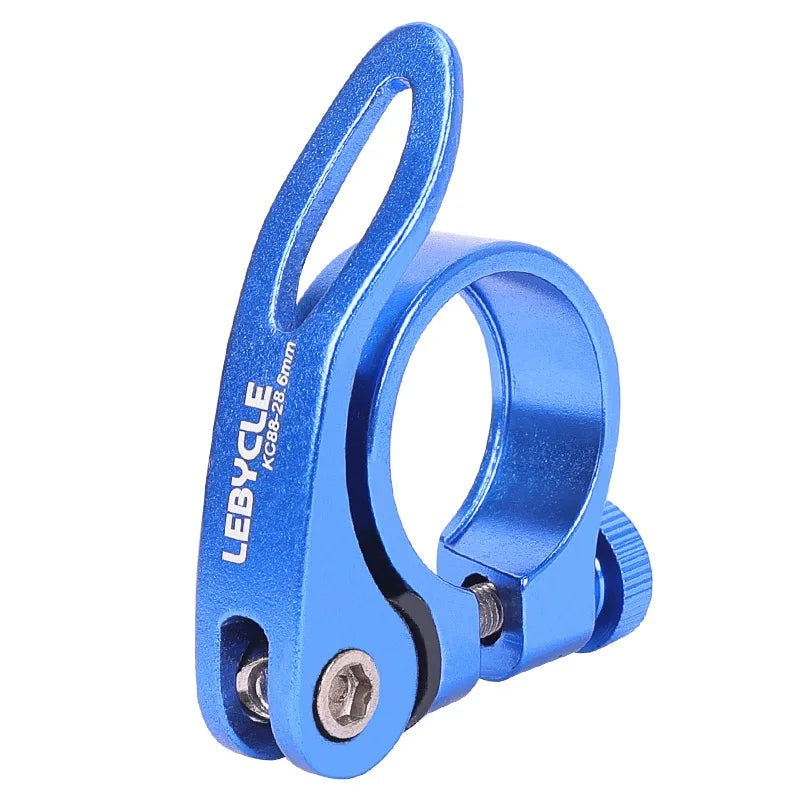 Lebycle Road Bike Aluminum Ultralight Quick Release Bicycle Seat Post Clamp BIKE SEAT PILLAR  QUICK RELEASE-WAYBIKER