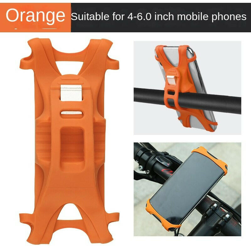 Mountain Bike Silica Gel Mobile Phone Holder Outdoor Cycling Mobile Phone Navigation Bracket-WAYBIKER