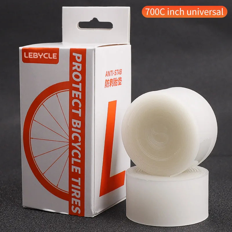 Lebycle Bicycle Inner tube puncture proof tire pad MTB Road Bike Premium Puncture-proof Rim tape for 14 20 26 27.5 29 Inch 700c-WAYBIKER