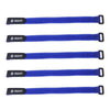 5Pcs 25cm Bicycle Handlebar Fixed Tape Road Bike Handlebar Strap Fishing Rod Tie Holder Strap Suspenders Fastener Hook Loop Ties-WAYBIKER