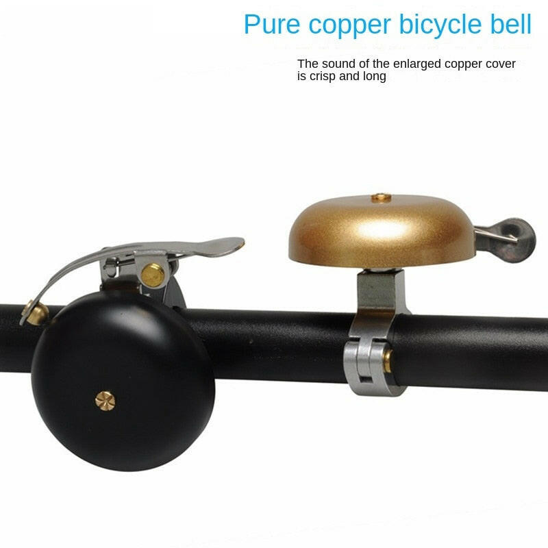 Bike Bell Horn Handlebar MTB Road Cycling Call Alloy Ring Crisp Sound Warning Alarm For Safety Bicycle Accessories