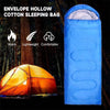 170T Ultra Light Envelope Sleeping Bag for Camping Backpacking Compartment 4 Seasons Hooded Travel Warm and Windproof-WAYBIKER