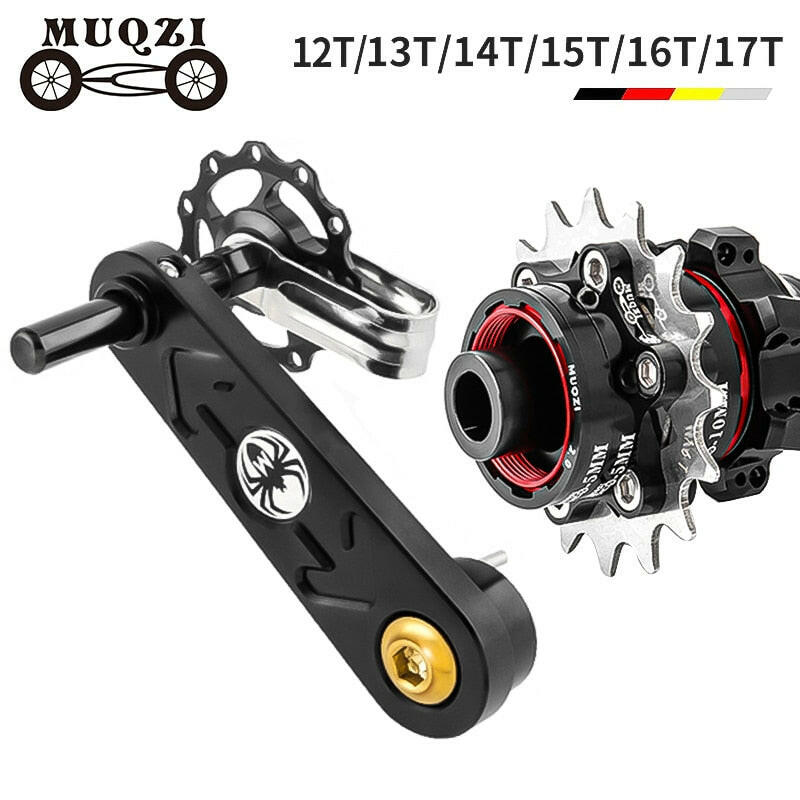 MUQZI Conversion Kit 12T 13T 14T 15T 16T 17T Single Speed Cassette Cog And Chain Tensioner For Road And MTB Bike