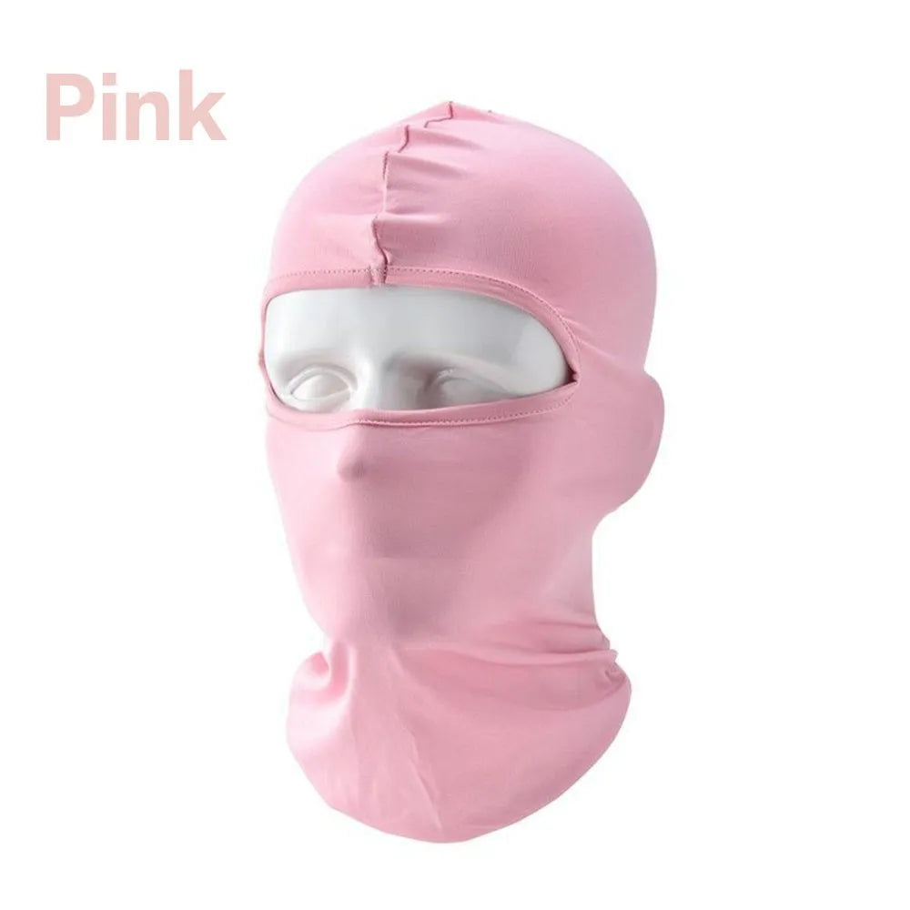 JJYY Outdoor Sports Balaclava Mask Windproof Full Face Neck milk silk Cotton Ninja Headgear Hat Riding Hiking Cycling cap-WAYBIKER