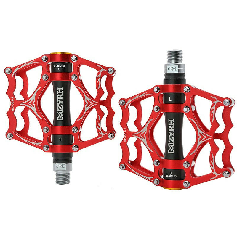 3 Bearings Bicycle Pedals Ultralight Aluminum  Road Bmx Mtb Bicycle Pedals Non-Slip Waterproof Bicycle Accessories-WAYBIKER
