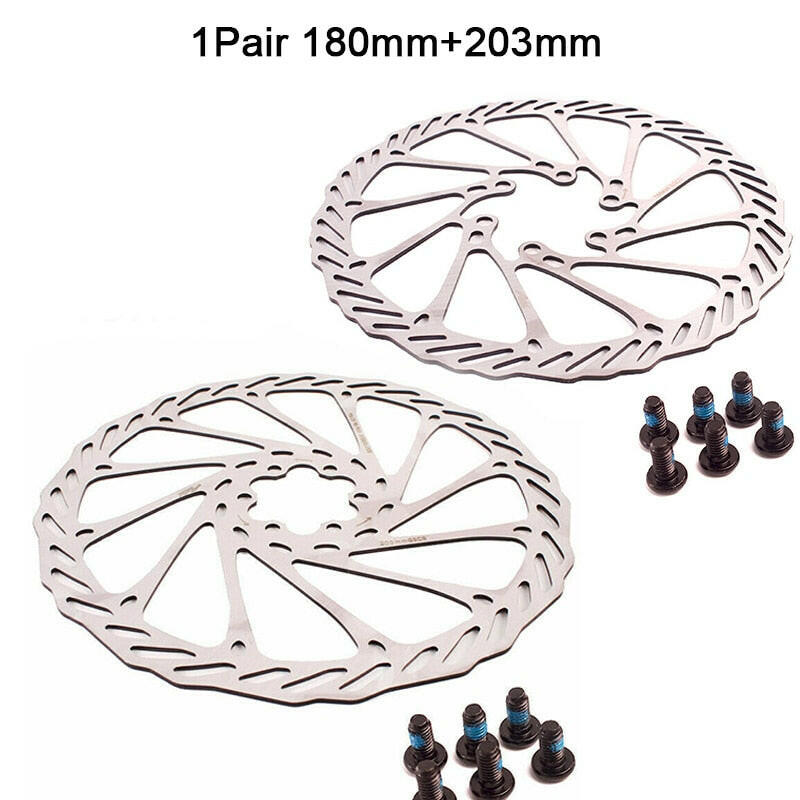 2PC G3 HS1 Bicycle Disc Brake Rotor 160/180/203mm Hydraulic Brake Rotors High Strength Stainless Steel MTB Rotor Bike Part-WAYBIKER