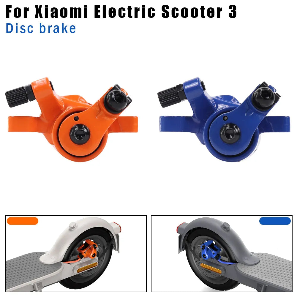 Electric Scooter Disc Brake for Xiaomi Mijia M365 Pro Electric Scooter blue Brake Disc Device M365 Parts with Brake Pads-WAYBIKER