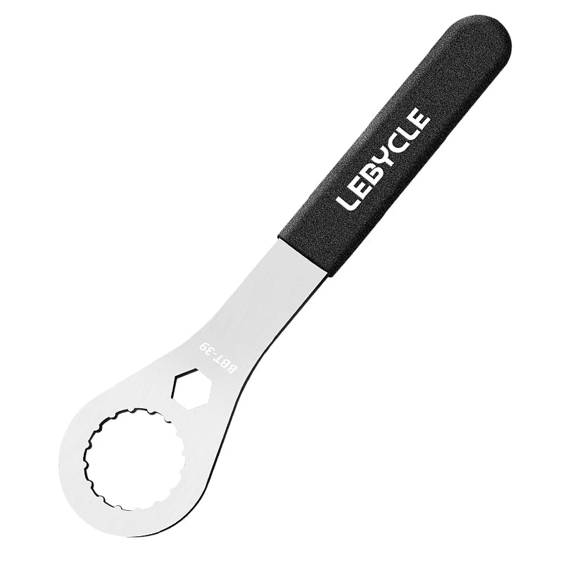 Lebycle MTB Road Bike Stainless steel Bottom Bracket Wrench Bicycle Bottom diameter 39/40.5/44/46/50MM BB Removal Tool Wrench-WAYBIKER