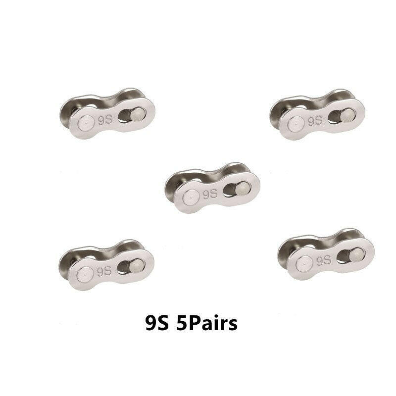 5Pairs 6/7/8/9/10/11 Speed or 4Pairs 12Speed Quick Link Bike Chain Repair Tool Bicycle Chain Joint Connector MTB Magic-WAYBIKER