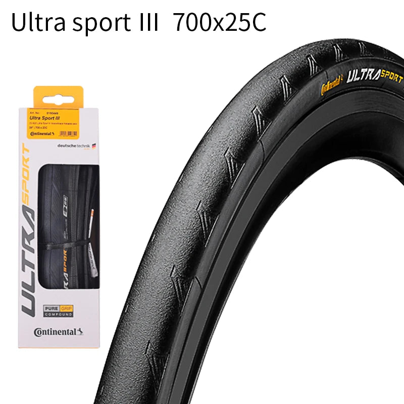 Continental ULTRA SPORT Ⅲ GRAND SPORT RACE 700x23C 25C 28C For Road Bike Vehicle Folding Anti Puncture Bicycle Tires-WAYBIKER