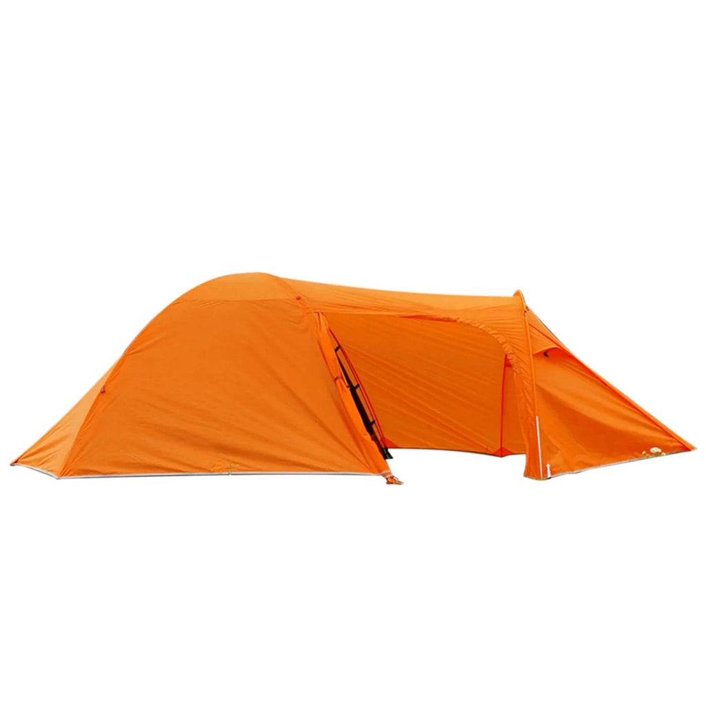 Waterproof Family Camping Tent  3 Person Light Weight Double Layer 1 Bedroom One Living Room Otudoor Camping Tent with Sunshade-WAYBIKER
