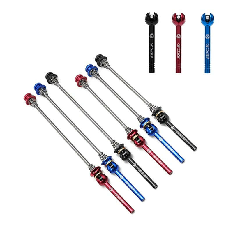 ENLEE Titanium Ti Skewer QR Mountain Bikes Quick Release Skewer lever MTB Bicycle Cycling Hub Road Bike Quick Release MTB parts