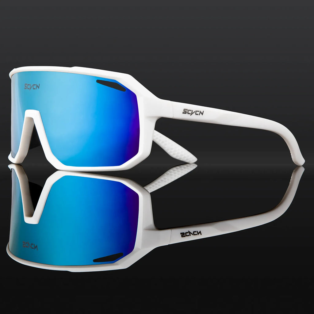 SCVCN Men bicycle Cycling Sunglasses Woman MTB road bike Driving Goggles Outdoor Sports running Glasses UV400 Hiking Eyewear-WAYBIKER