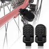 1 Pair Aluminum Alloy Bicycle Rear Pedals Folding Footrest Non-slip Rear Seat Footrest Pedals for Road Mountain Bike-WAYBIKER