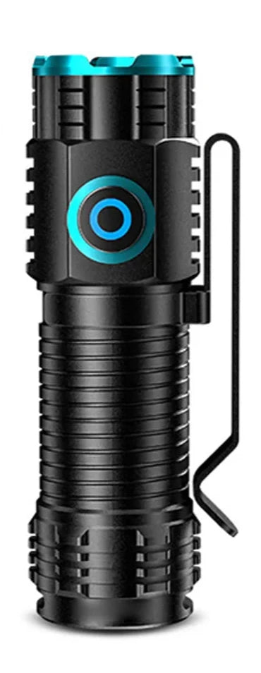 Powerful XHP50 LED Flashlight Portable Mini Torch with Tail Magnet Camping Fishing Lantern USB Rechargeable Hat Clip Lights-WAYBIKER