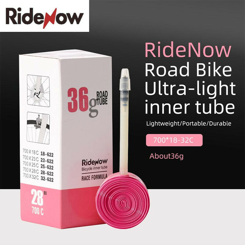 RideNow Ultralight Bike Inner Tube 700 X18 32 Road MTB Bicycle TPU Material Tire 65mm Length French Valve Super Light