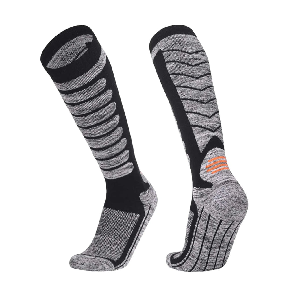 Long Ski Socks for Winter Sports Skiing and Snowboarding hiking socks-WAYBIKER