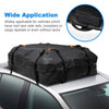 420D Waterproof Cargo Bag Car Roof Cargo Carrier Universal Luggage Bag Storage Cube Bag for Travel Camping Luggage Storage Box-WAYBIKER