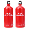 1.5L Aluminum Oil Fuel Bottle Alcohol Liquid Gas Oil Container for Camping Hiking Backpacking Picnic Backpacking Outdoor Cooking-WAYBIKER