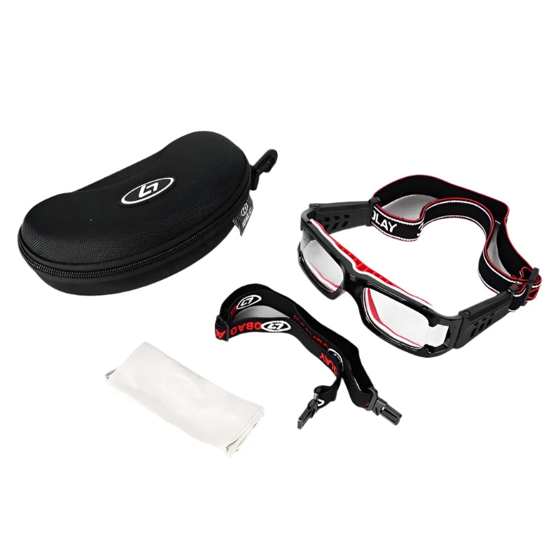 Durable Sports Prescription Football Goggle Full Frame Play Volley Basketball Glasses Professional Soccer Eyewear Eye Protection-WAYBIKER