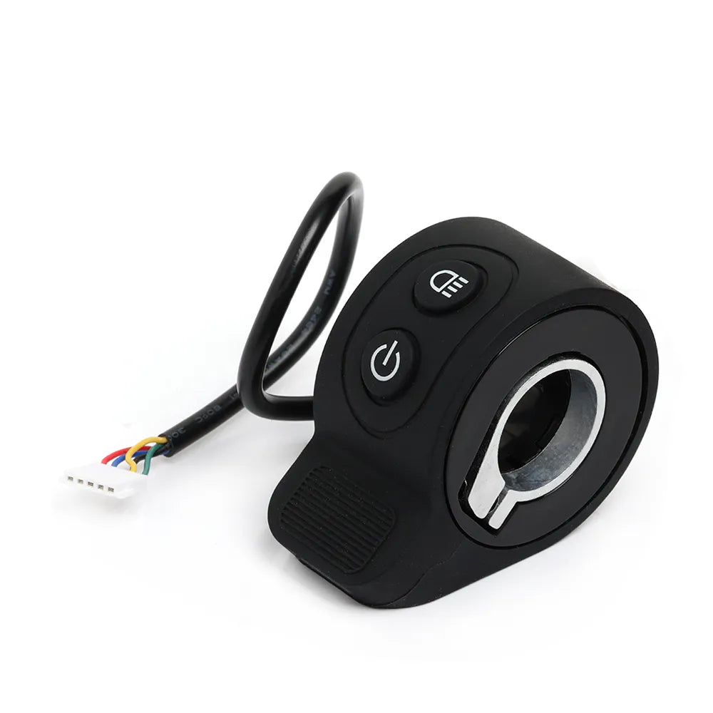 Accelerator Throttle For HX X8 Electric Scooter Switch Turn ON/OFF Lamp Button Thumb Throttle Control Parts Accessories-WAYBIKER
