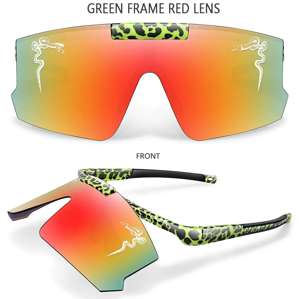 Brand Men Women Fashion Shades Windproof Eyewear Brand Sports MTB Goggles UV400 Outdoor Cycling Running Party Sunglasses-WAYBIKER