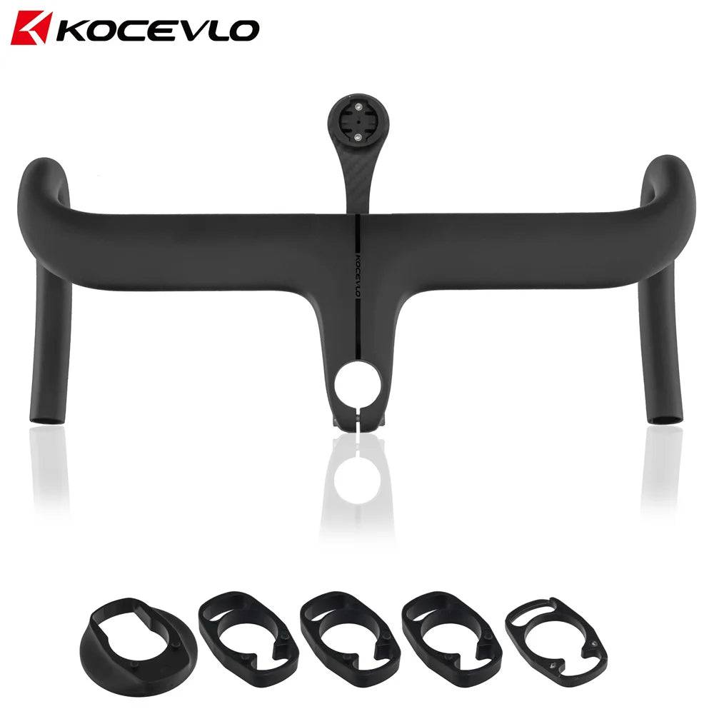 KOCEVLO Road Bike Full Carbon Integrated Bicycle Handlebar For Sunspeed Road bike With Spacers Cycling handlebar Parts-WAYBIKER