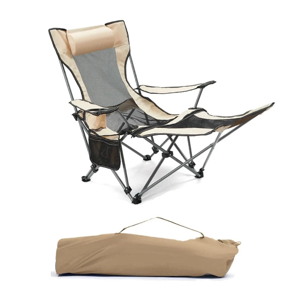 Outdoor Camping Folding Chair Portable Fishing Chair With Backrest Garden Rest Chair Sketch Campstool Leisure Backrest Chair-WAYBIKER