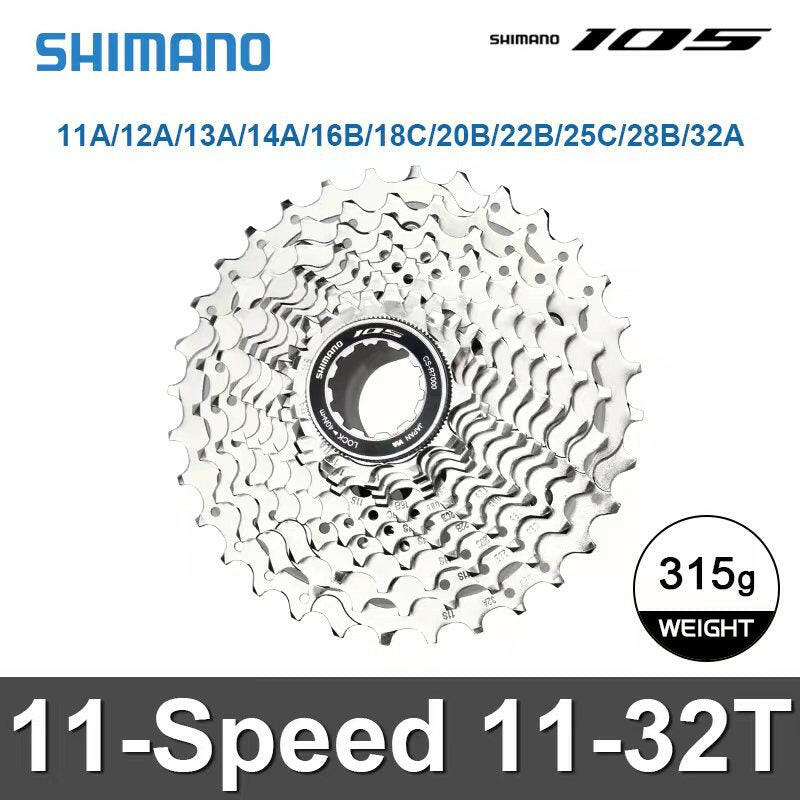 SHIMANO 105 5800 CS R7000 Road Bike HG Cassette 11S 11-30T 11-32TShimano 105 R7000 Road Bike 11V Sprocket-WAYBIKER
