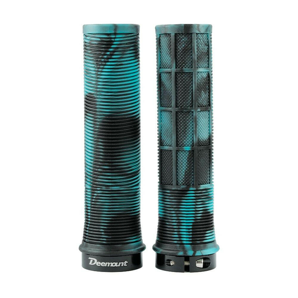 Bicycle Handlebar Grips TPR Anti-Skid MTB Road Bike Handle End Grips Shockproof With Aluminum Lock Ring-WAYBIKER
