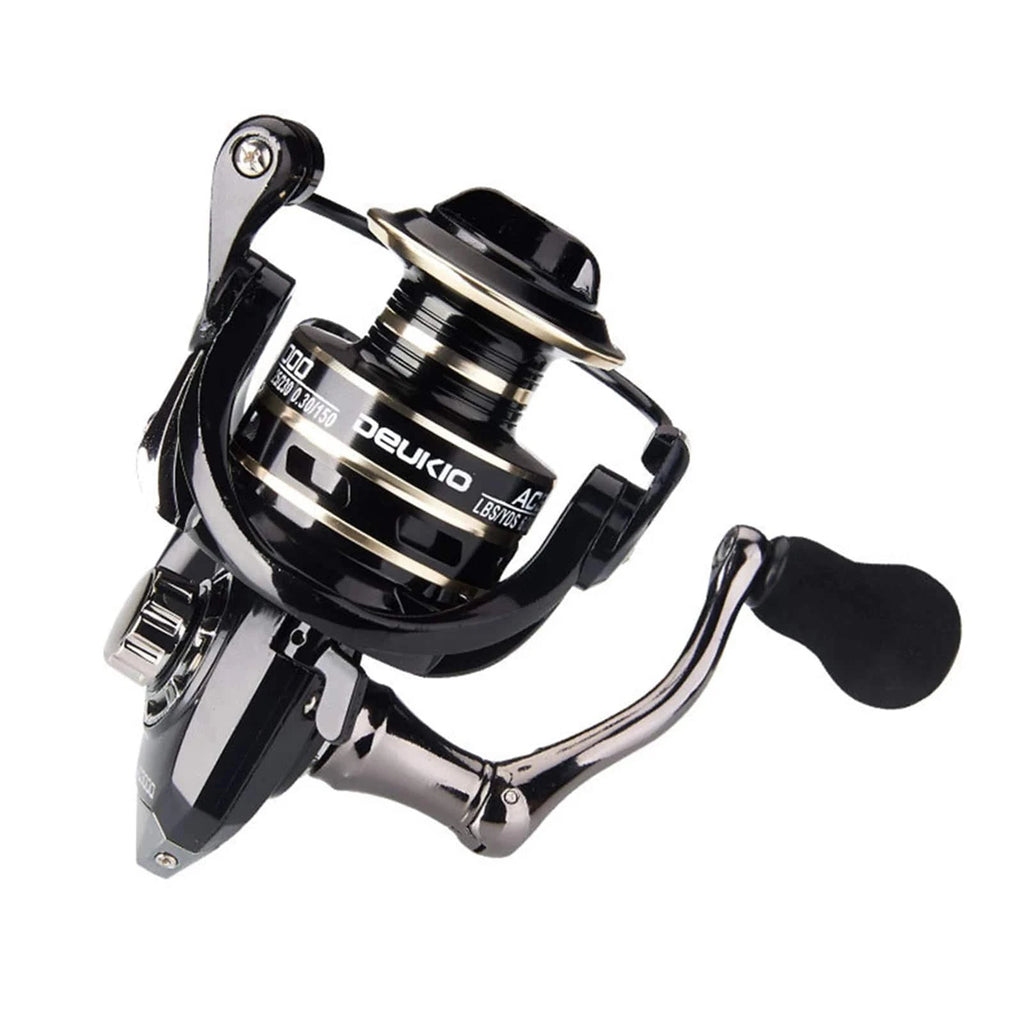 Spinning Reel All Metal 3 BB 5.2:1 Ultralight All Metal Reel Right Left Hand Inter-changeable Freshwater Saltwater Fishing Reel-WAYBIKER