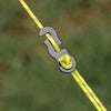 10pcs Adjustable Camping Tent Cord Rope Buckle S Type Tensioners Fastener Kit Outdoor Camping Tents Securing Accessories-WAYBIKER