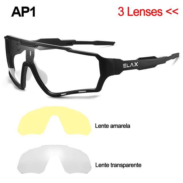 NEWBOLER Men Women MTB Bicycle Eyewear Cycling Glasses New Photochromic Bicycle Glasses Outdoor Sports Sunglasses Bike Goggles-WAYBIKER