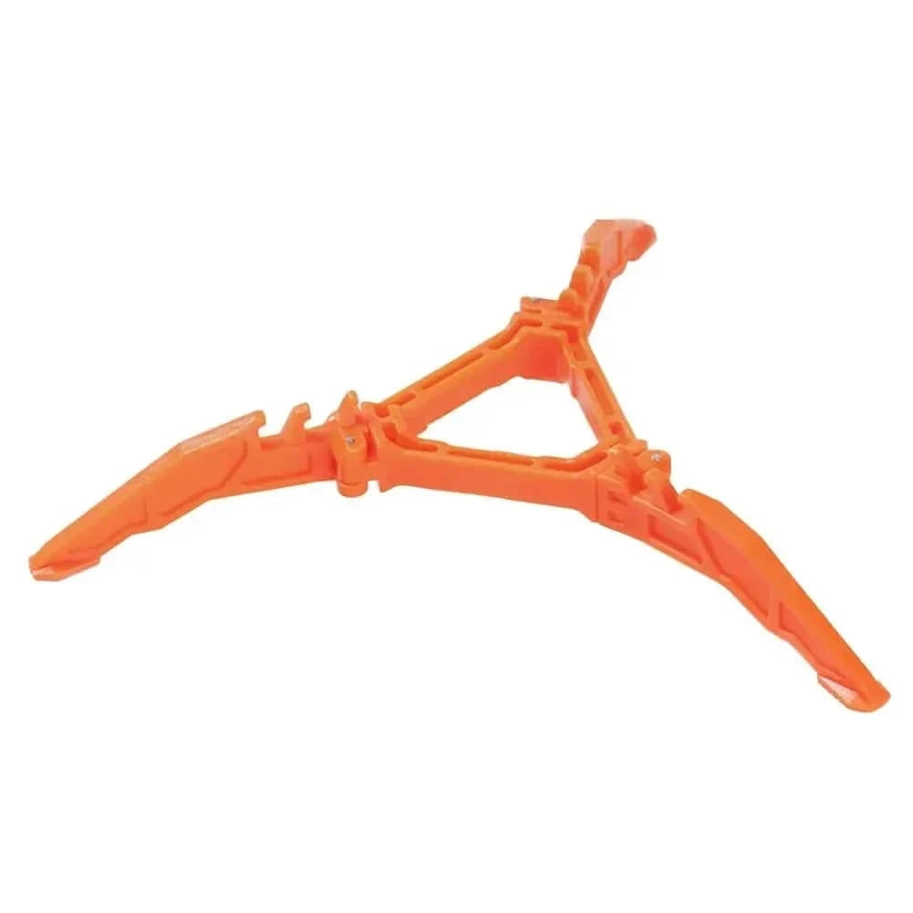Nylon Gas Canister Stand Foldable Outdoor Gas Tank Bracket Camping Stove Bottle Stand Universal Tripod Folding Canister Stand-WAYBIKER