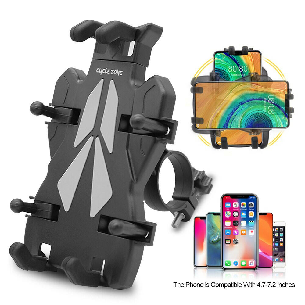 Large Size Phone Holder for Bicycle MTB Bike Phone Support Motorcycle Smartphone Mobile Handlebar Stand-WAYBIKER