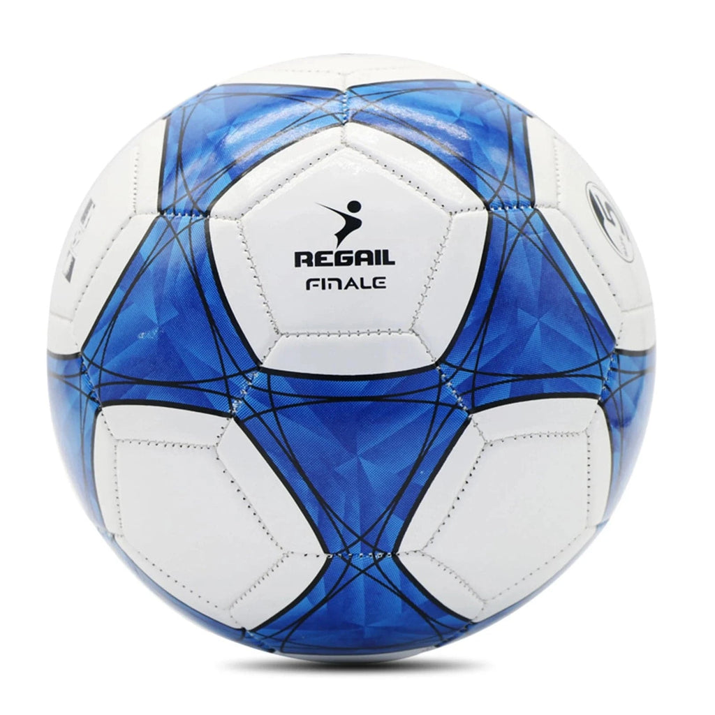 21.5cm/8.5in Size 5 Soccer Ball for Youth Machine Stitched Football for Outdoor Sports Training Match Game-WAYBIKER