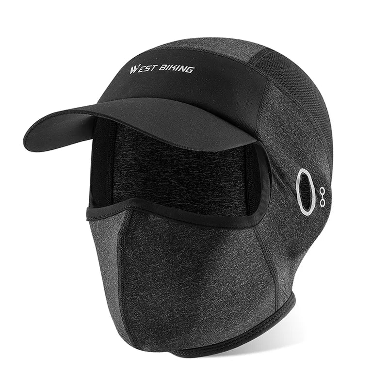 WEST BIKING Summer Cycling Balaclava MTB Motorcycle Helmet Lining Caps Anti-UV Face Protection Mask Cool Ice Silk Sports Caps-WAYBIKER