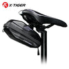 X-TIGER Bicycle Bag Frame Front Top Tube Cycling Bag Rainproof Portable 1L Capatity MTB Bike Accessories PU Shell Pouch Bike Bag-WAYBIKER