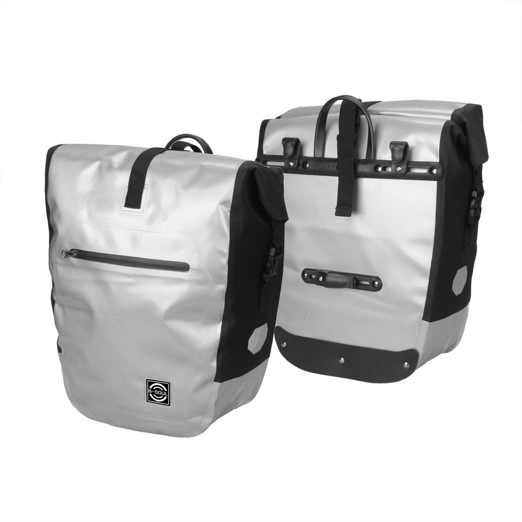Waterproof Bike Bag 20L Travel Cycling Bag Basket Bicycle Rear Rack Tail Seat Trunk Bag Bicycle Bag Panniers-WAYBIKER